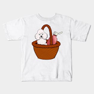 It puts the lotion on its skin or it gets the hose again Kids T-Shirt